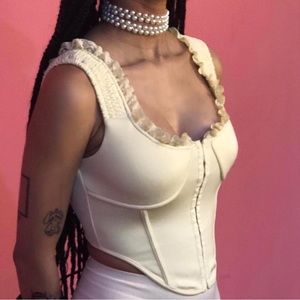 ✨SERPENTI✨Jolie Yellow Corset